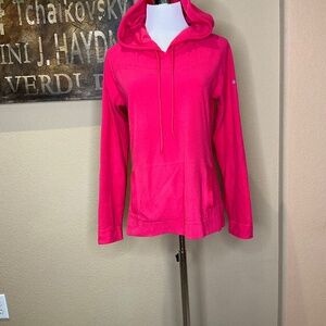Columbia Pink Pullover Hoodie S